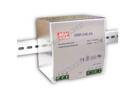 DRP-240-48 240W 48V5A DIN rail mounting with PFC Switching Power Supply Meanwell,substitute 