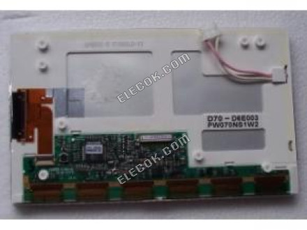 PW070NS1W2 PVI 7.0" A-si TFT-LCD Panel 