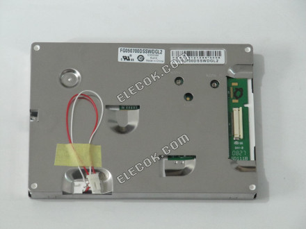 FG050700DSSWDGL2 Data Image 5,7" a-Si TFT-LED Painel usado 