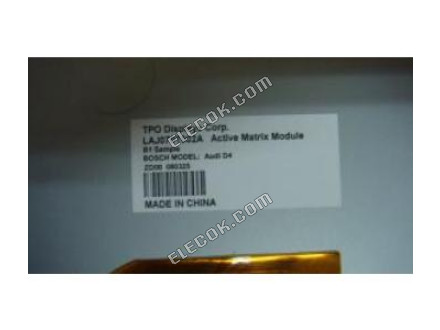 LAJ070T002A TFT LCD SCREEN, CAR GPS LCD DISPLAY, LCD PANEL 