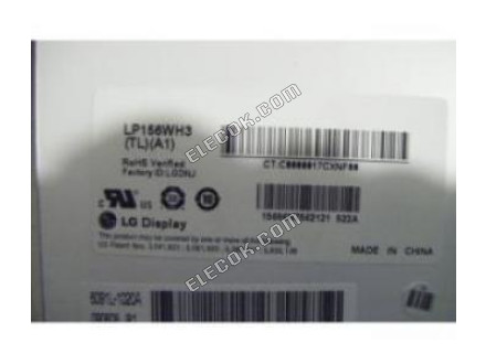 LP156WH3-TLA1 Lg Display 15.6" A-si TFT-LCD Panel 