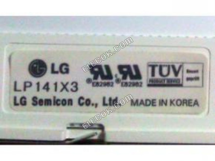 LP141X3 LG Electronics 14,1" a-Si TFT-LCD Panel 