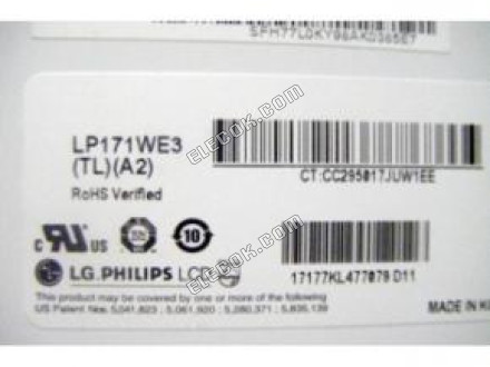 LP171WE3-TLA2 Lg.philips Lcd 17.1" A-si TFT-LCD Panel 
