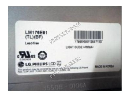 LM170E01-TLBF Lg.philips Lcd 17.0" A-si TFT-LCD Panel 