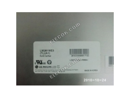 LM201WE3 LG 20,1" LCD 