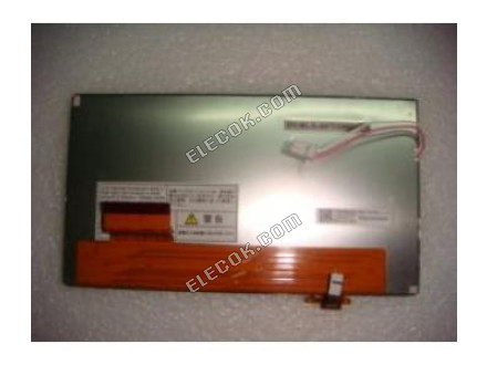 LTA070B0T0F TOSHIBA 7.0" A-SI TFT-LCD PAINEL, com ecrã tátil usado 