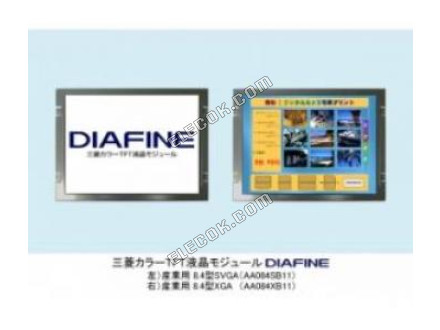 AA084SB11 Mitsubishi 8.4" a-Si TFT-LCD Panel 