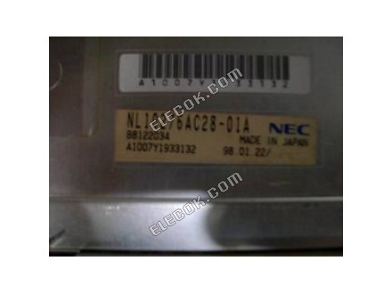 NL10276AC28-01A NEC 14.1" A-si TFT-LCD Panel 