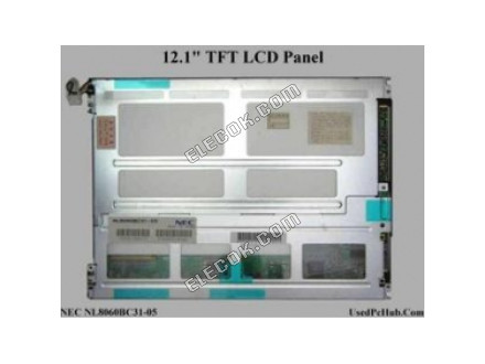 NL8060BC31-05 NEC 12.1" A-si TFT-LCD Panel 