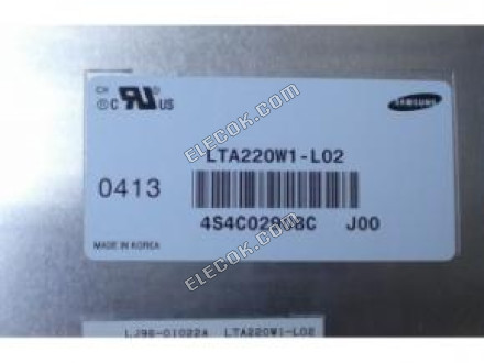 LTA220W1-L02 SAMSUNG 22.0" a-Si TFT-LCD Panel 