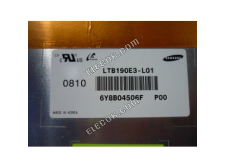 LTB190E3-L01 SAMSUNG 19.0" A-si TFT-LCD Panel 90% new second-hand/used 