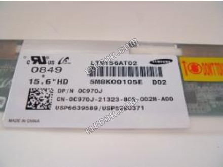 LTN156AT02-D02 SAMSUNG 15.6" a-Si TFT-LCD パネル