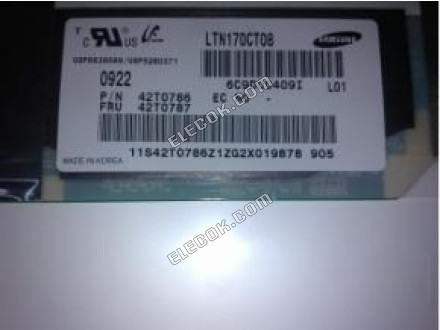 LTN170CT08-L01 SAMSUNG 17.0" A-si TFT-LCD Panel 