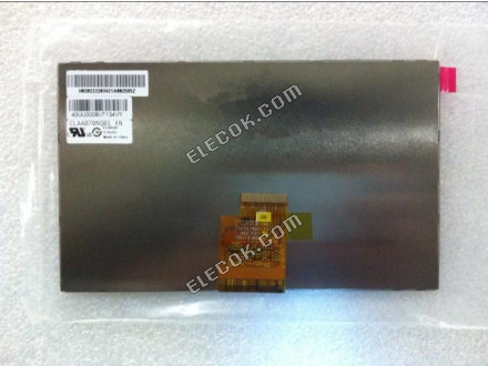 CLAA070NQ01 XN CPT 7.0" a-Si TFT-LCD Panneau 