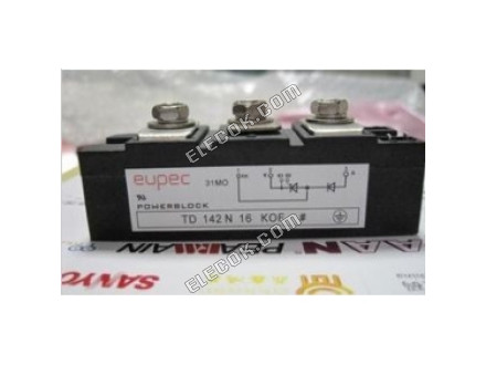 TD142N16 EUPEC 140A/1600V/2U 