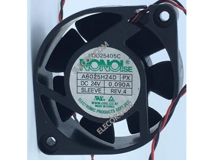 NONOI A6025H24D 24V 0.09A cpu Cooling Fan