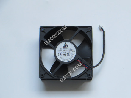 DELTA EFB1224SHE-T8SB 24V 0.66A 3wires Cooling Fan