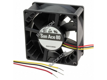 Sanyo 9S0812F4011 12V 0,13A 3 cable Enfriamiento Ventilador 