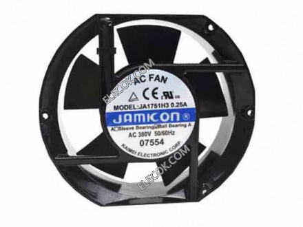 JAMICON JA1751H3 380V 0,15A 2 câbler Ventilateur 