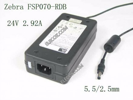 Zebra FSP070-RDB AC Adapter 5V-12V FSP070-RDB, 808099-002,Used