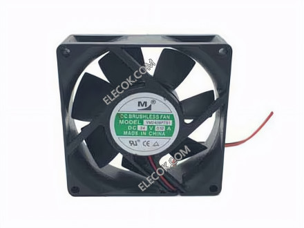 M YM2408PTS1 24V 0,18A 2wires Cooling Fan 