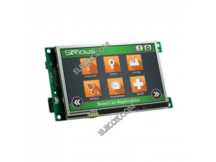 SIM231-A03-R32ALM-10 Serious 통합 LCD 기준 치수 4.3&quot; 480X272X24BPP MV 디스플레이 패널 