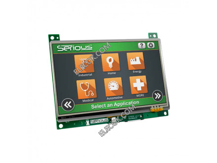 SIM535-A03-R55ALL-01 Serious 통합 LCD 기준 치수 7.0&quot; 800X480X24BPP TF 디스플레이 패널 