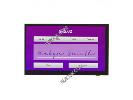 DT070BTFT-PTS1 Displaytech LCD DISP TFT 7.0&quot; 1024X6000 디스플레이 패널 