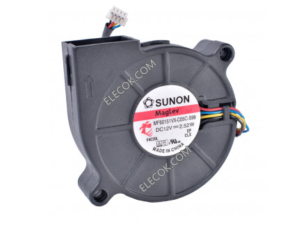 SUNON MF50151VX-C05C-S99 12V 2,52W 4 cable enfriamiento ventilador 