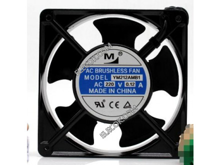 M YM212AMB1 220V 0,065A 2wires Cooling Fan 