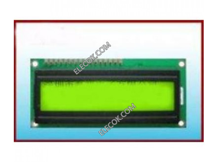 81cmCHARACTER LCD MODULES 16 X 1 大きいサイズYELLOW-GREEN もしくはBLUE-WHITE 1601A CVCCONTROLLER SPLC780D 