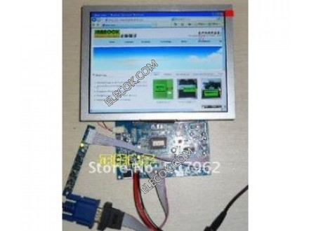 AT080TN52 V1 Innolux 8.0&quot; LCD With VGA DRIVER BOARD