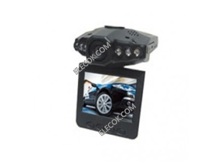 Car Driving Recorder HD DVR Video Monitor Camera 6 LED model J