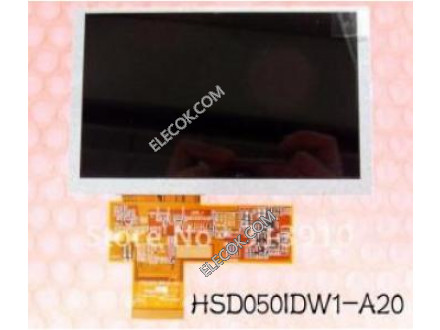 HSD050IDW1-A10/A20/A30 HANNSTAR 5.0&quot; LCD Panel Without Pekskärmen 