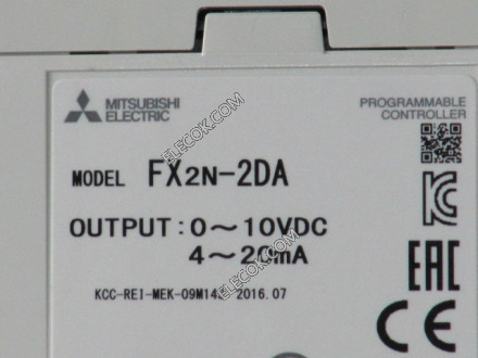 Mitsubishi FX2N-2DA PLC Analog Output Module