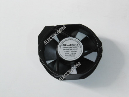 TAIWAN COMMONWEALTH FP-108EXM-220V 230V 50/60HZ 0,25A 38,5W Cooling fan with socket connection refurbished 