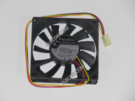 Panaflo FBA08T12H 12V 0.26A 2.4W 3wires Cooling Fan