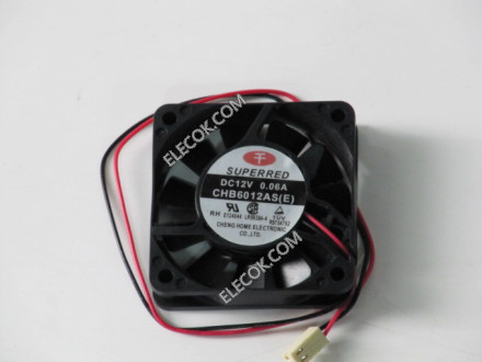 SUPERRED CHB6012AS(E) 12V 0,06A 2 câbler ventilateur 
