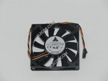 DELTA AUB0812VHB 12V 0,3A 3wires Cooling Fan 