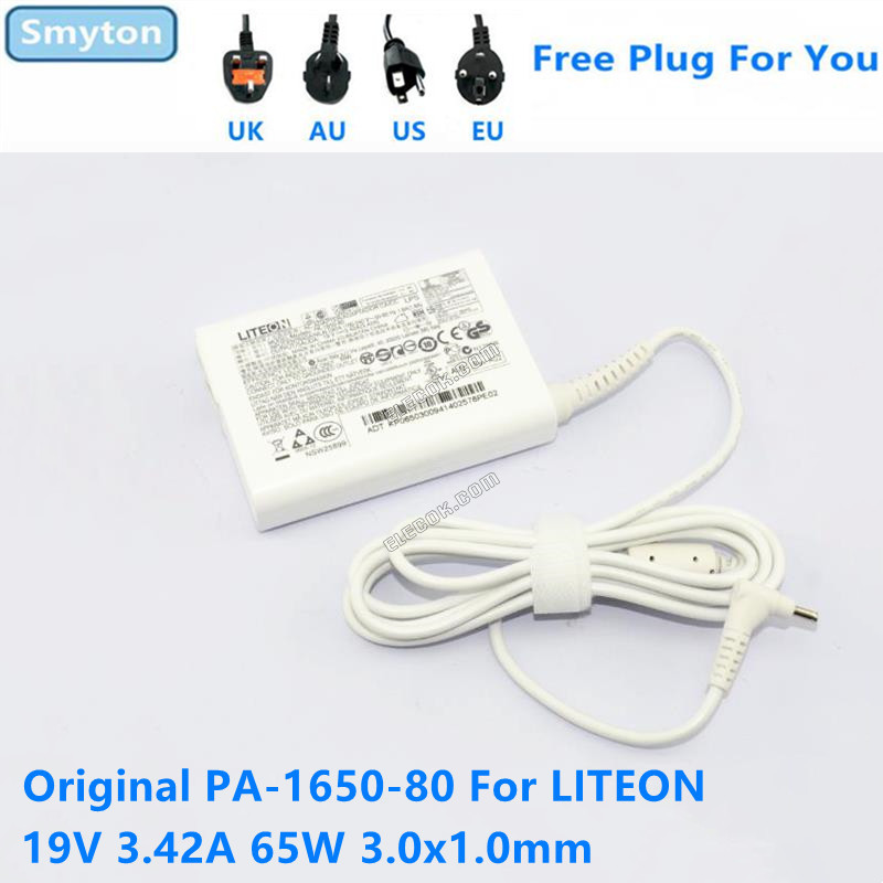 LITEON 19V3.42A PA-1650-80 output 