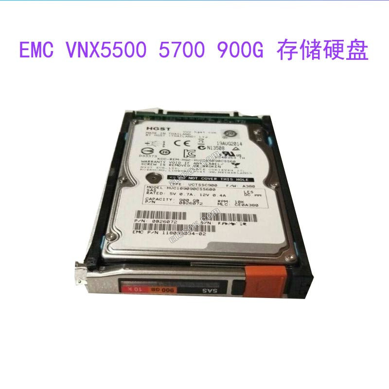 EMC VNX5500 5700 storage hard drive 005050346 VX-VS10-900 900G 10K SAS