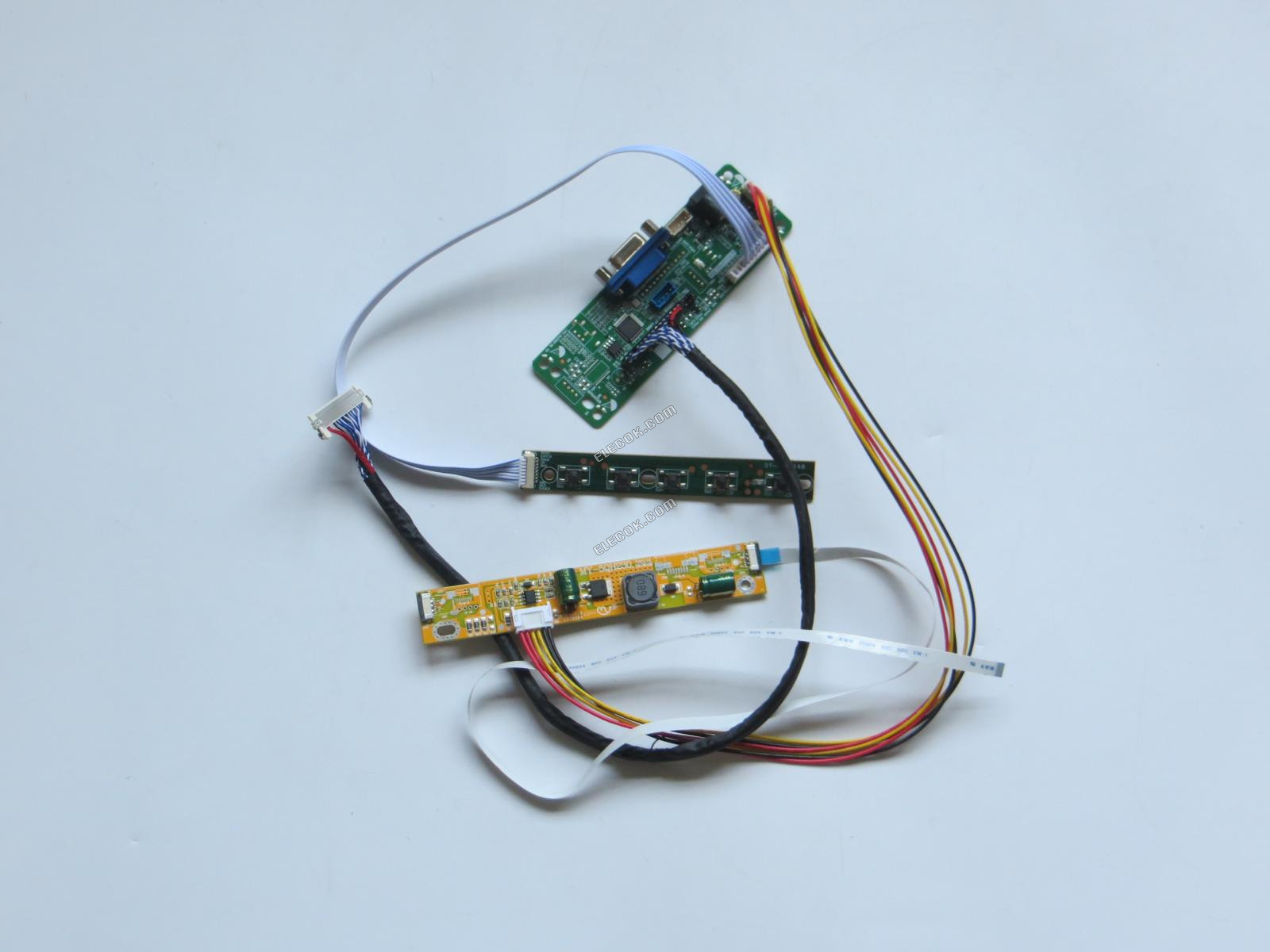 Driverprintplaat voor LCD INNOLUX MT190EN02 VW met VGA functie, alternatief 