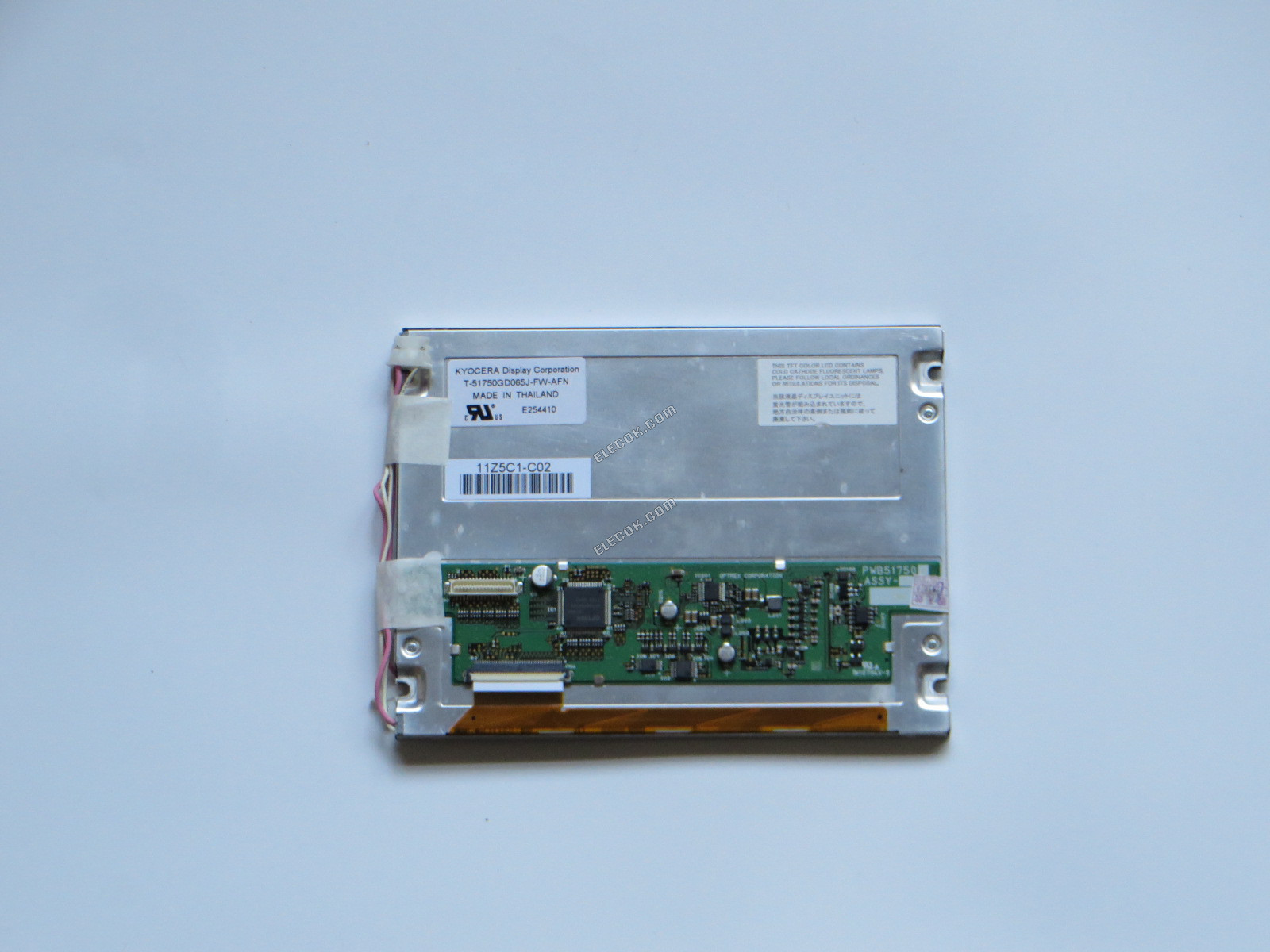 T-51750GD065J-FW-AFN OPTREX 6,5" a-Si TFT-LCD Panneau 