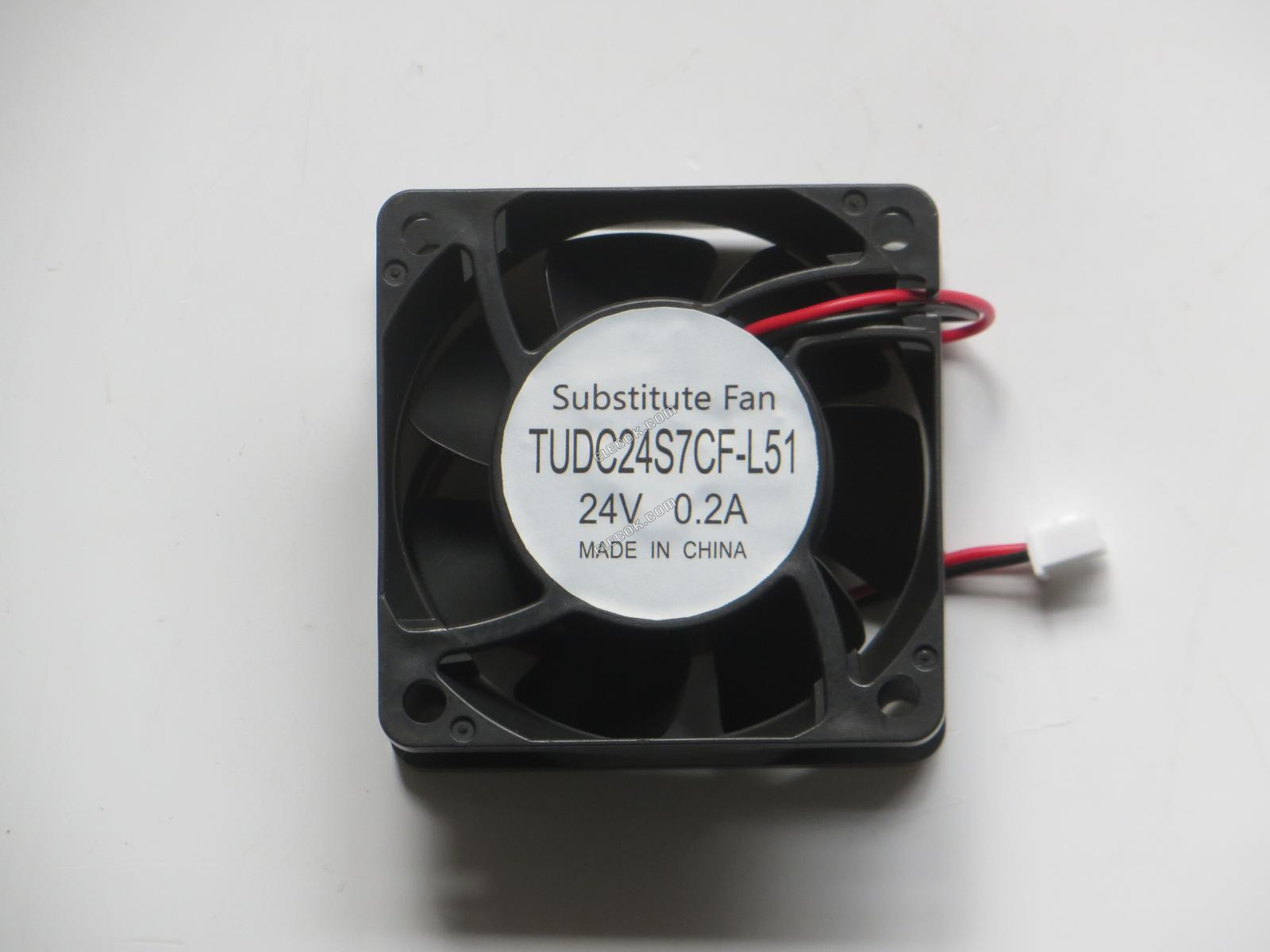 Nidec TUDC24S7CF-L51 24V 0.2A 4.8W 2線ファン, 代替品