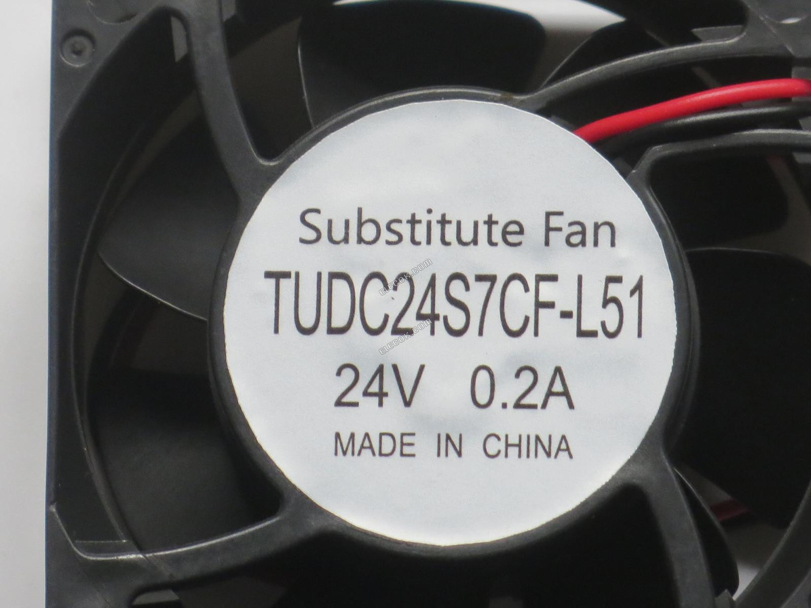 Nidec TUDC24S7CF-L51 24V 0.2A 4.8W 2線ファン, 代替品