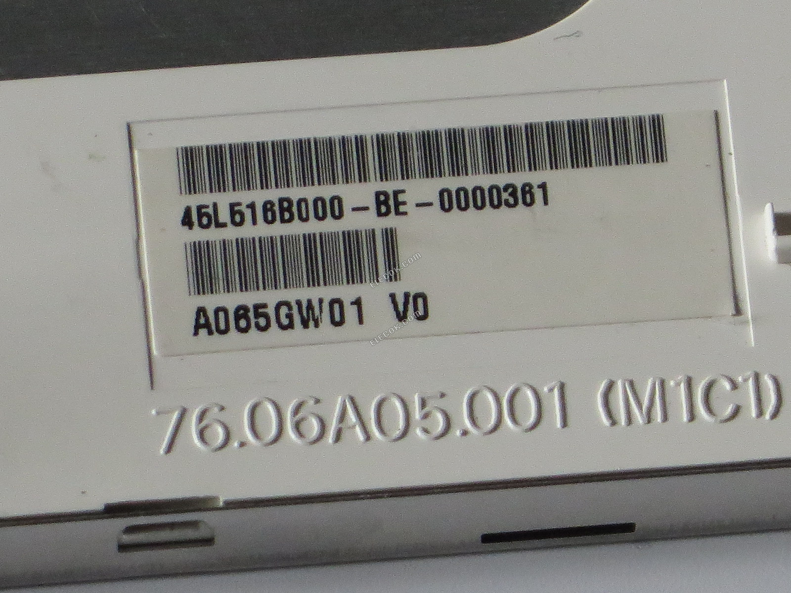 A065GW01 V0 AUO 6,5" Panel LCD Dla Car DVD GPS, używany 
