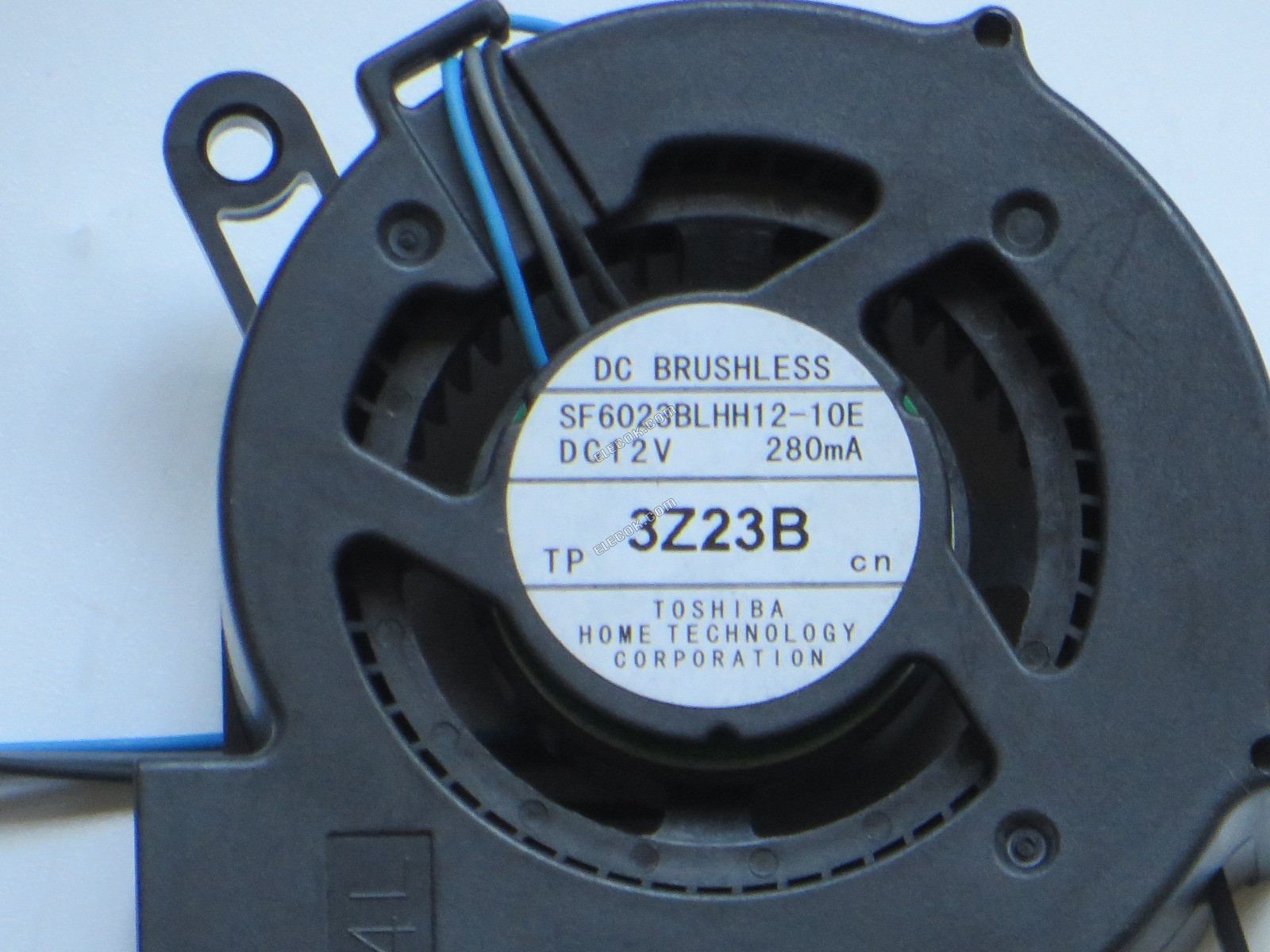 Toshiba SF6023BLHH12-10E 12V 280ma 3wires cooling fan 