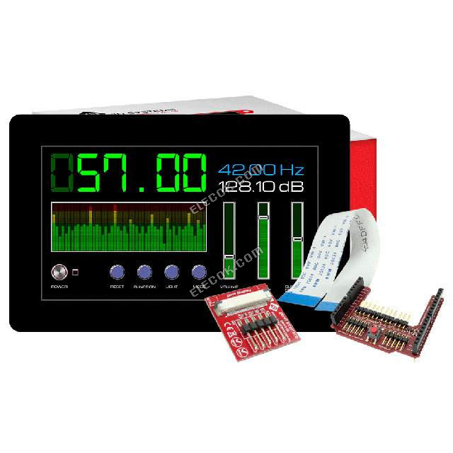 GEN4-ULCD-70DCT-CLB-SB 4D Systems Pty Ltd Capacitive Graphic Lcd Display Module Transmissive Red, Green, Blue RGB TFT - Color Parallel/Serial 7" 177.80mm 800 x 480 WVGA 