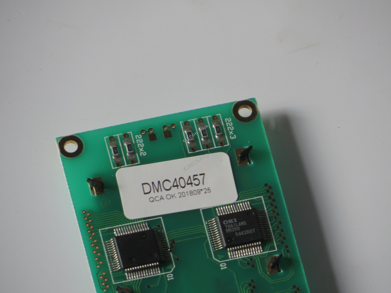 DMC40457 Panel LCD OPTREX, Zamiennik bez podświetlenia grubość jest 9.2mm 