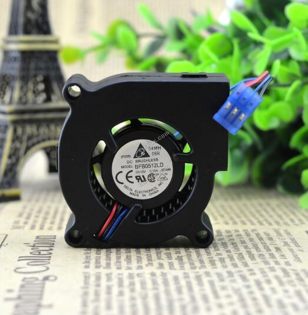 DELTA BFB0512LD 5020 5cm 12V 0,15A τρία σύρματα turbo ανεμιστήρας 
